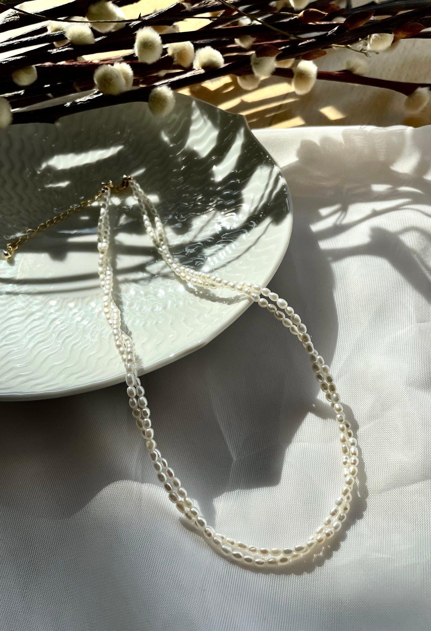 Double Pearl Choker - LE´TIAN