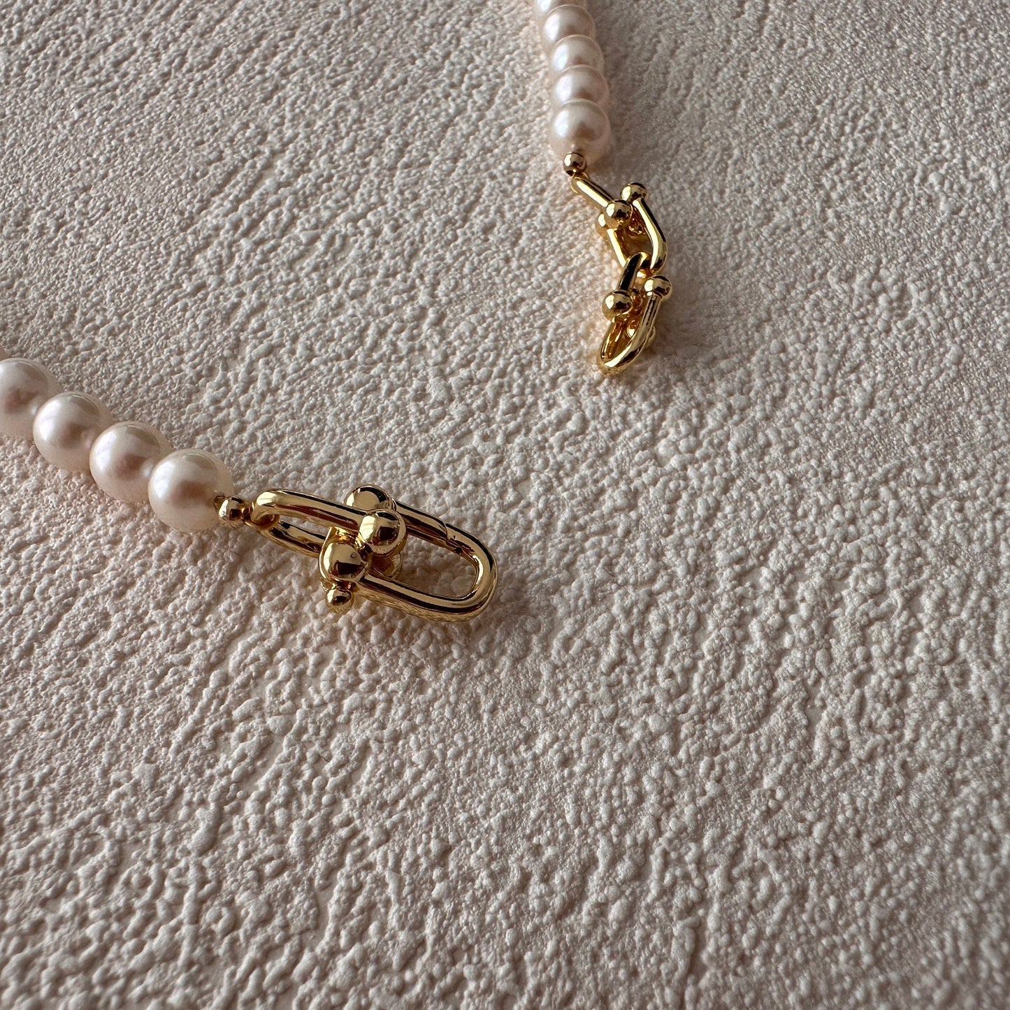 Süßwasserperlen Halskette: 14k Vergoldete Kette, Charm Kompatibel | Minimalist Jewelry