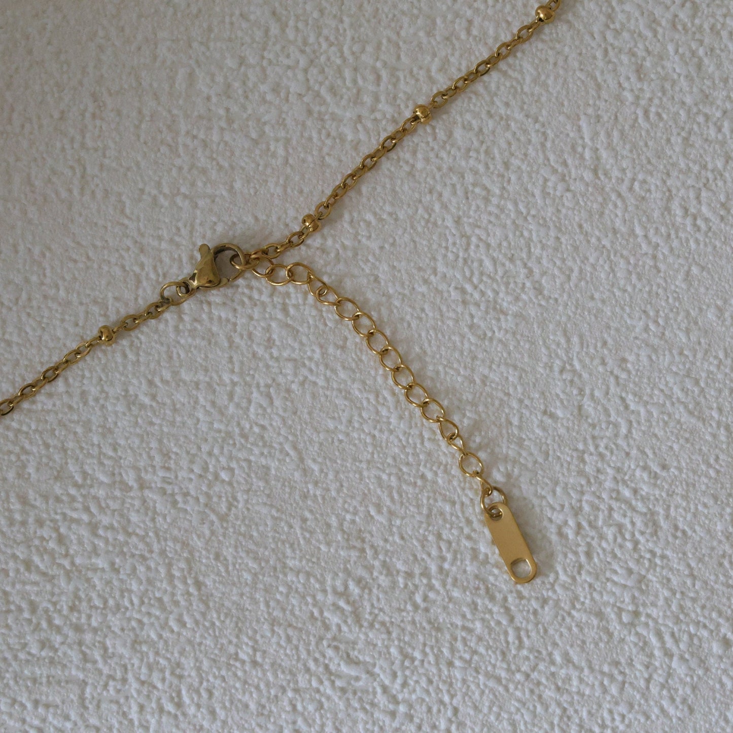 Vergoldete Lapislazuli Halskette | Silber Tropfen Edelstein Anhänger | Minimalist Jewelry