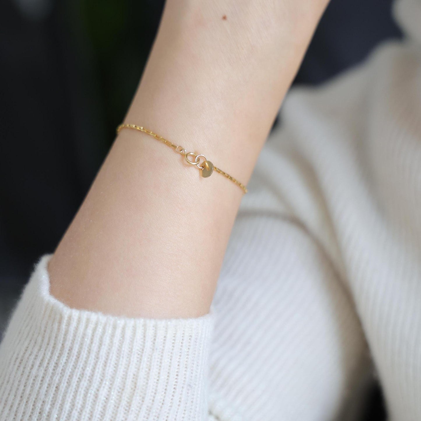 Winziges Süßwasserperlen Armband|Zierliches Armband|Klein Reisperlen|Hochzeit Armband|Gold Kette Armband|Freundschaftsarmband| | Minimalist Jewelry