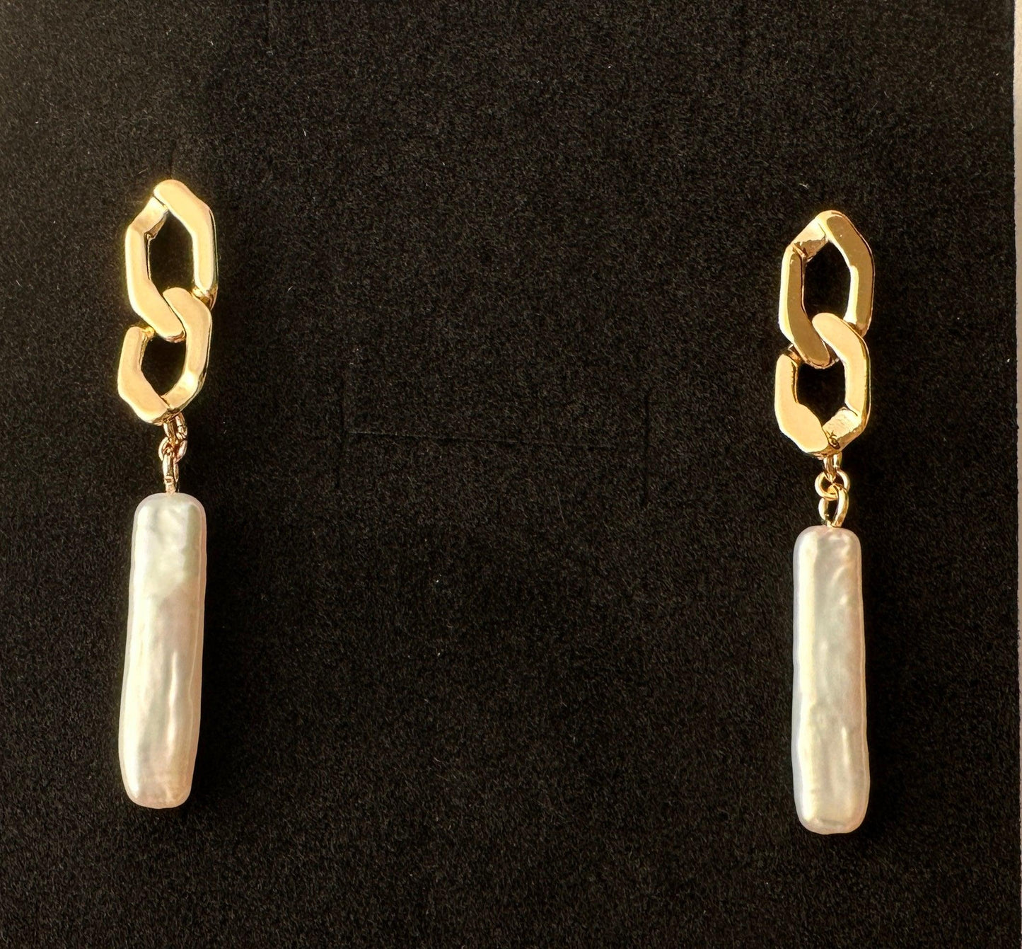 Cube Pearl Earrings - LE´TIAN