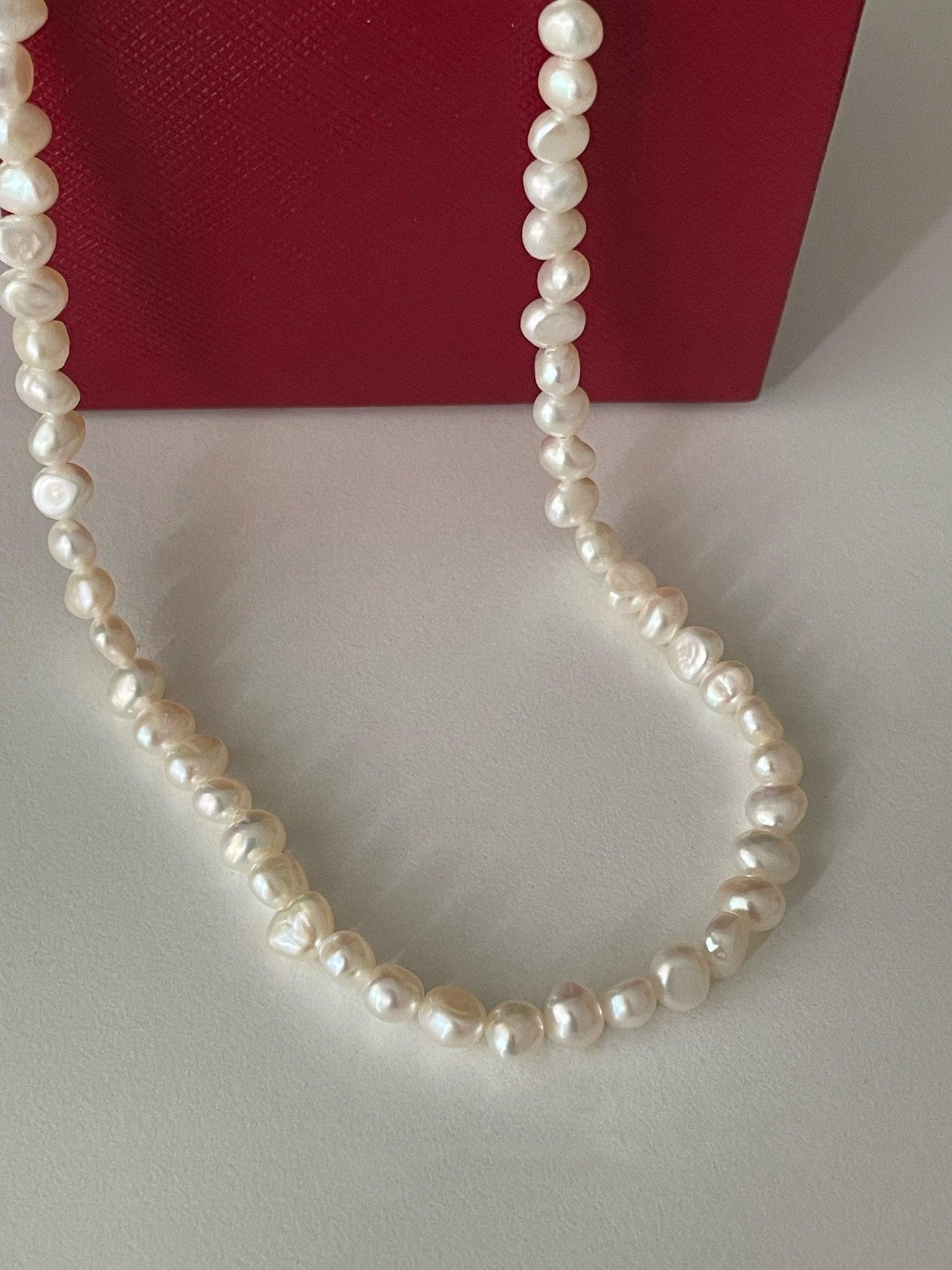 Classic Baroque Freshwater Pearl Necklace - LE´TIAN